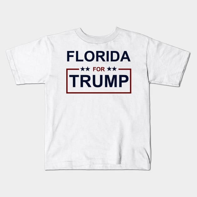 Florida for Trump Kids T-Shirt by ESDesign